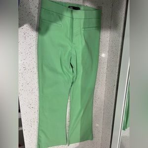 Zara Mini Flare Pants - Green